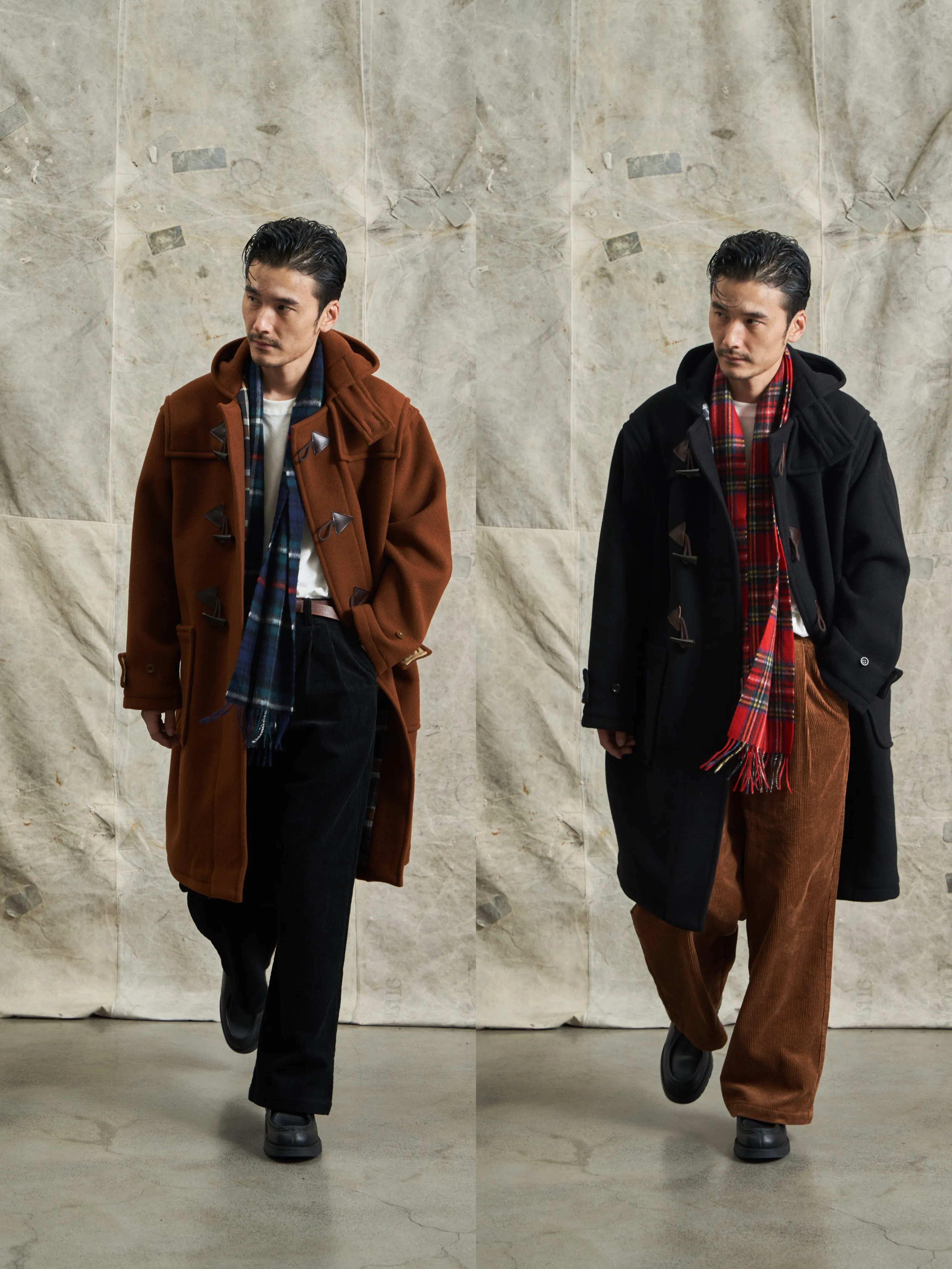 Hooded Toggle Duffle Coat