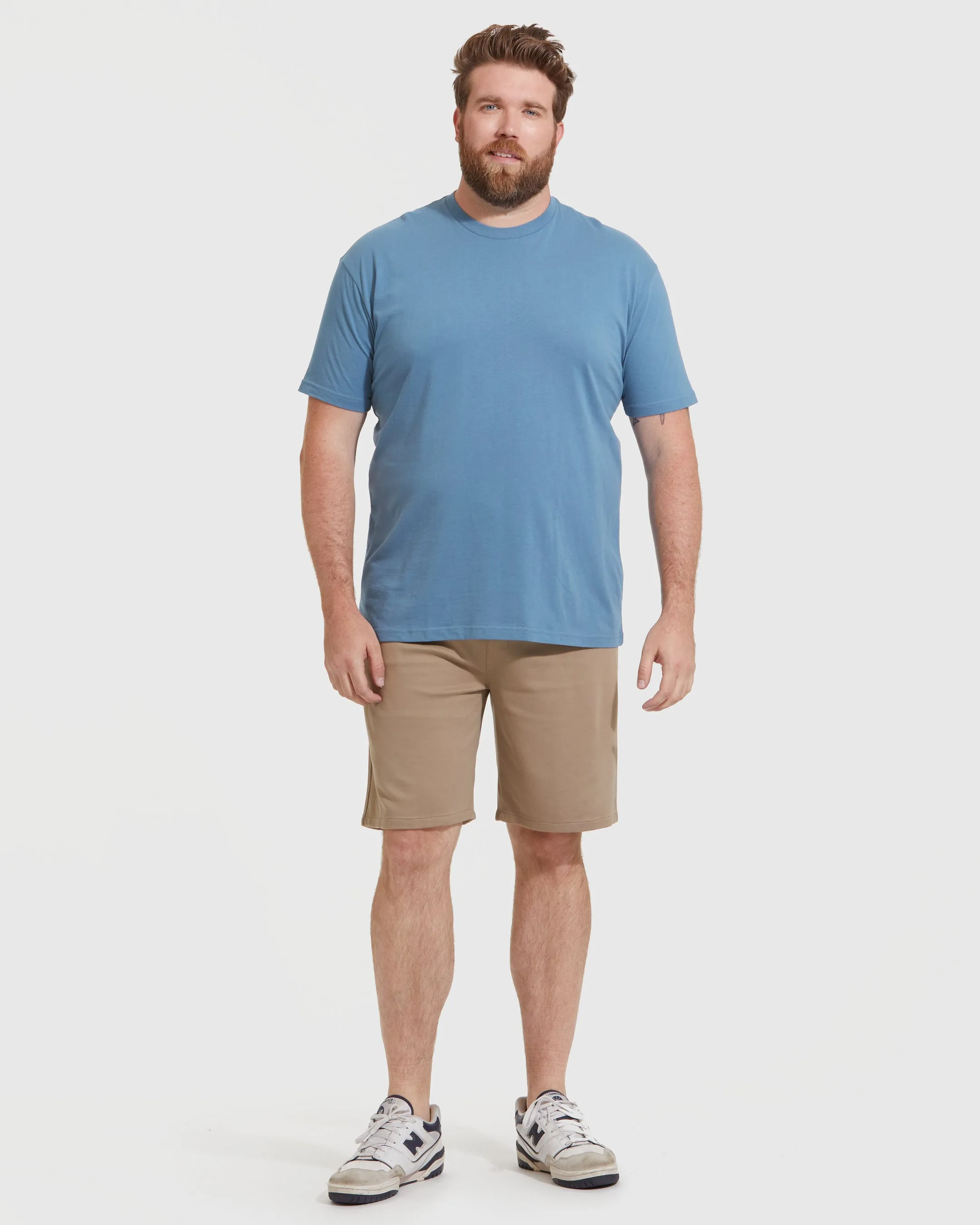 Indigo Short Sleeve Crew Neck Tee