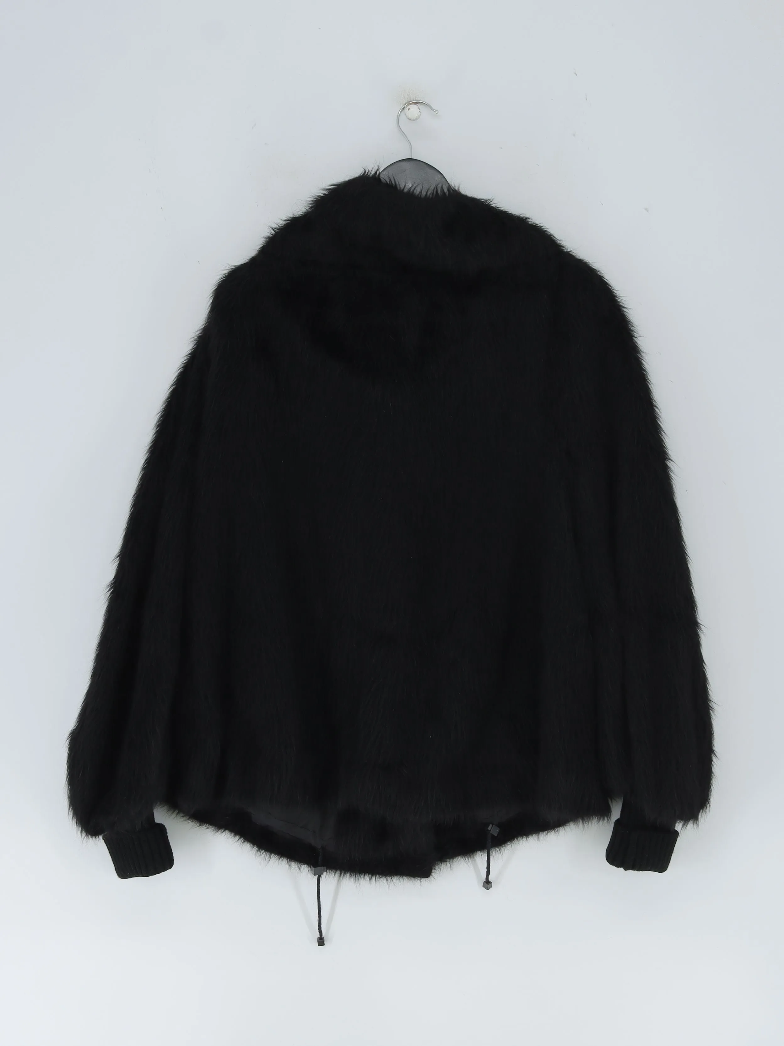 Jaeger Women's Jacket M Black Wool with Cotton