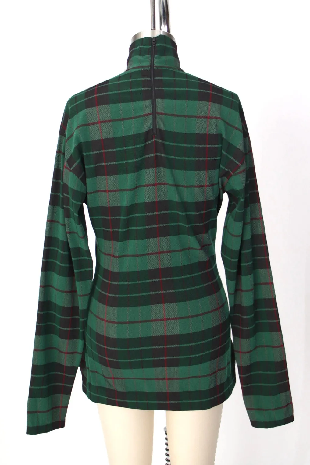 Jean Paul Gaultier Tartan Turtleneck