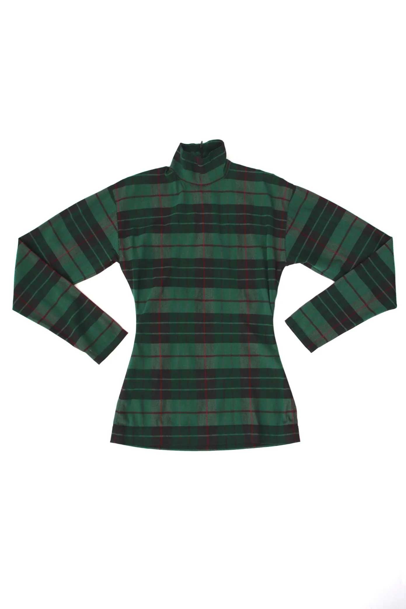 Jean Paul Gaultier Tartan Turtleneck