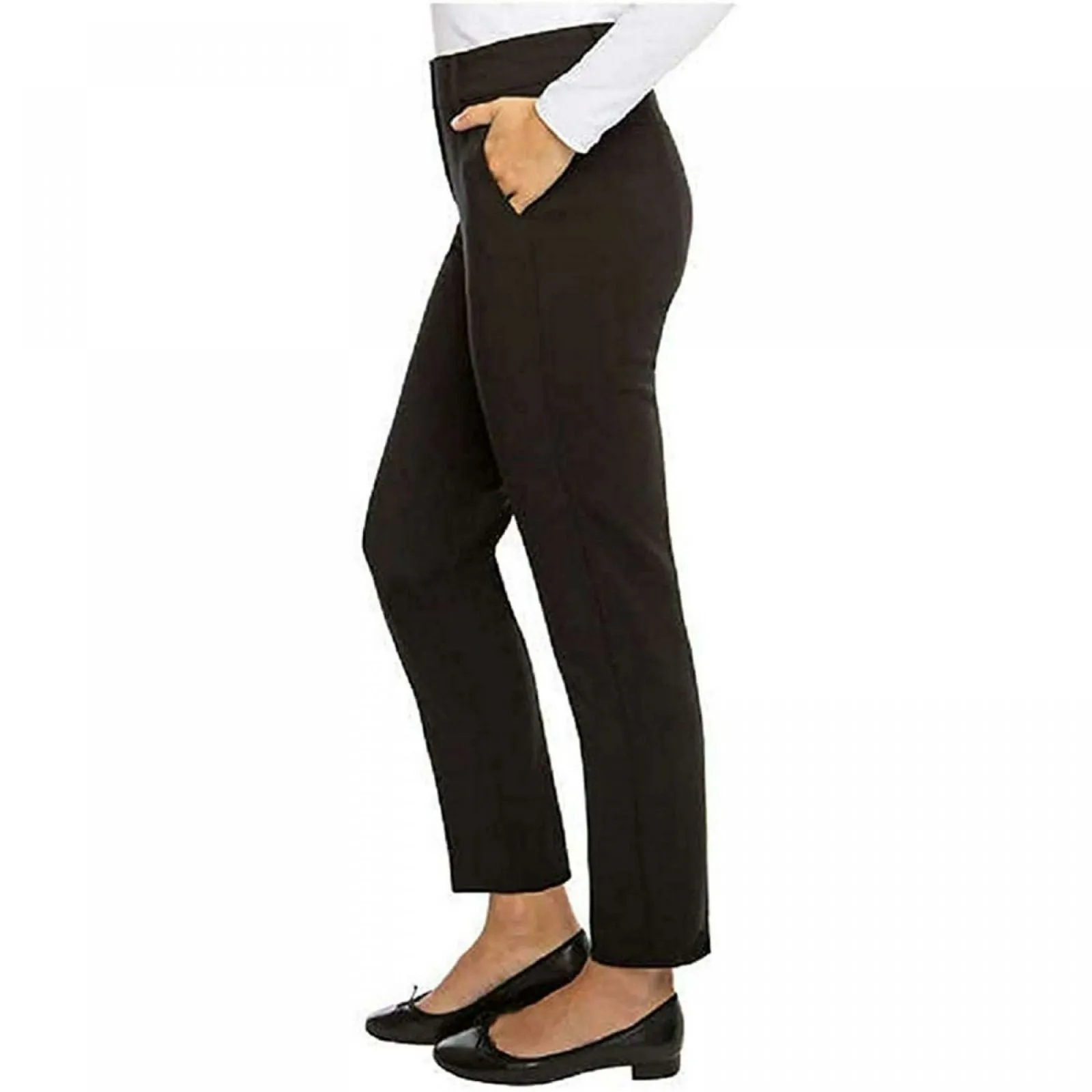 Kirkland Signature Women's Slim Crop Trouser Pants