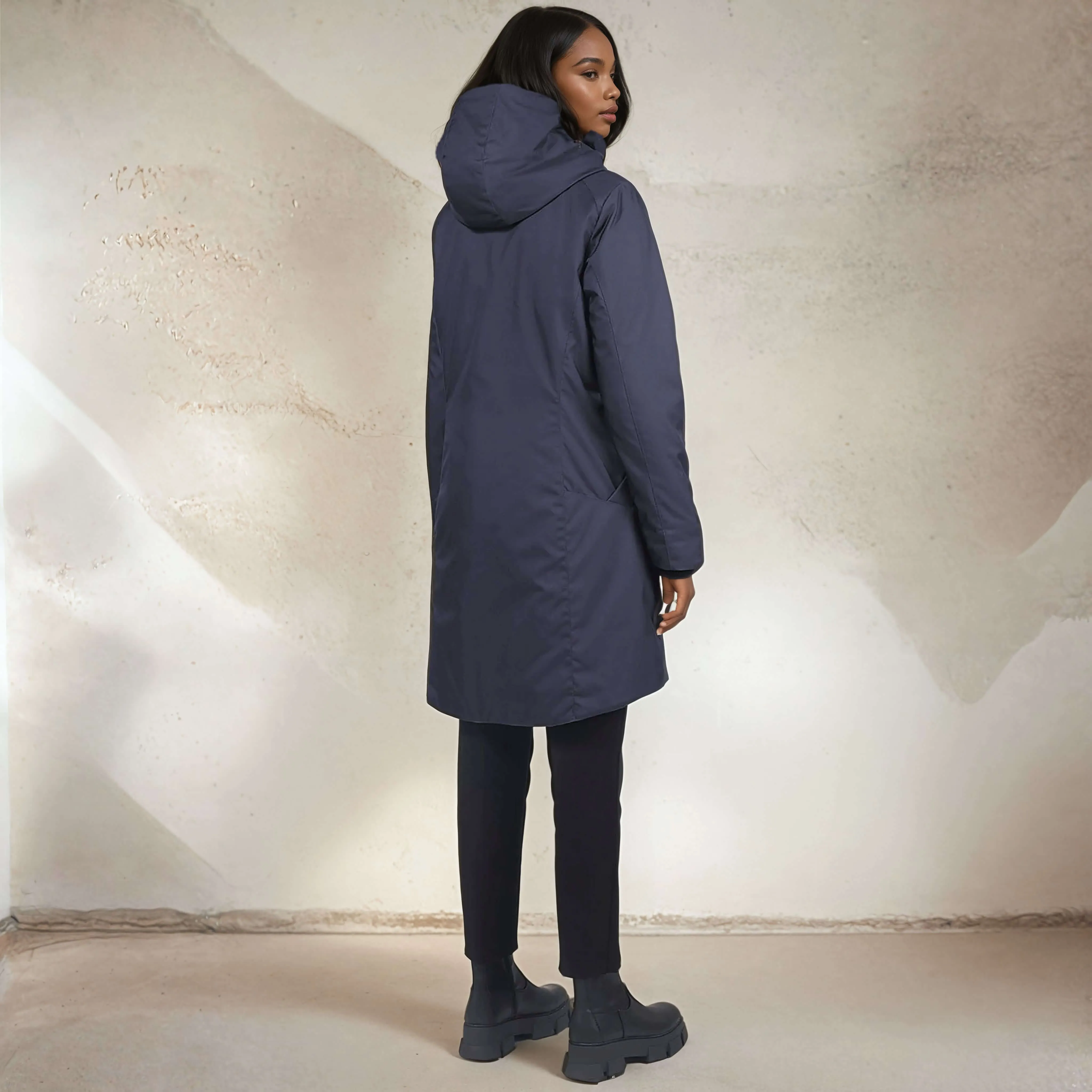 KIRSI - 3/4 Length Winter Coat - ECONYL