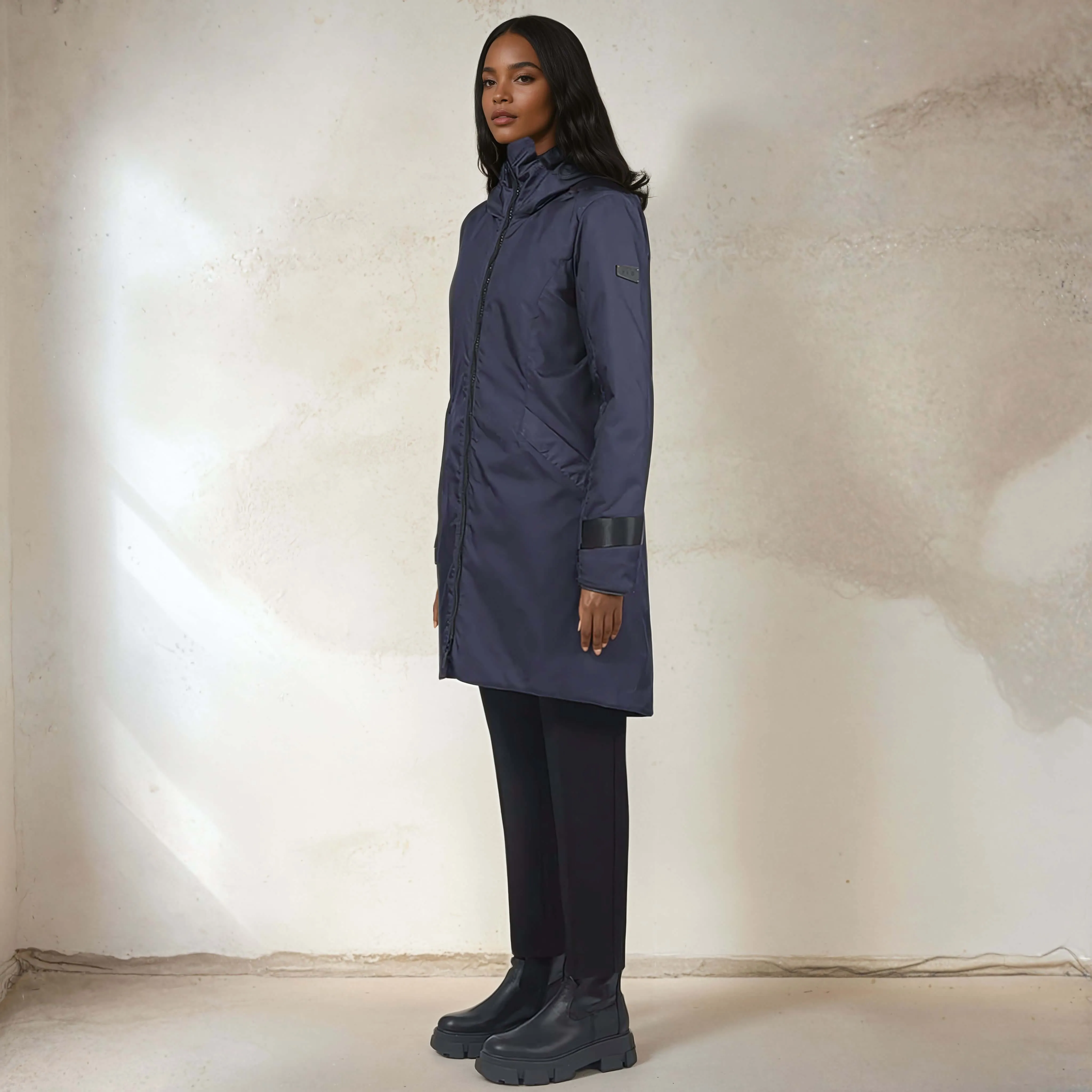 KIRSI - 3/4 Length Winter Coat - ECONYL