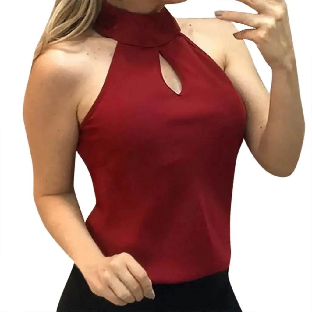 Lauren - Halterneck Top for Ladies - Elegant & Versatile