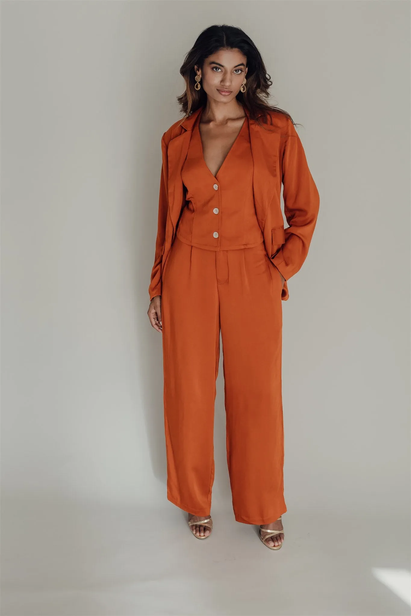 Lea Tailored Pants Nutshell