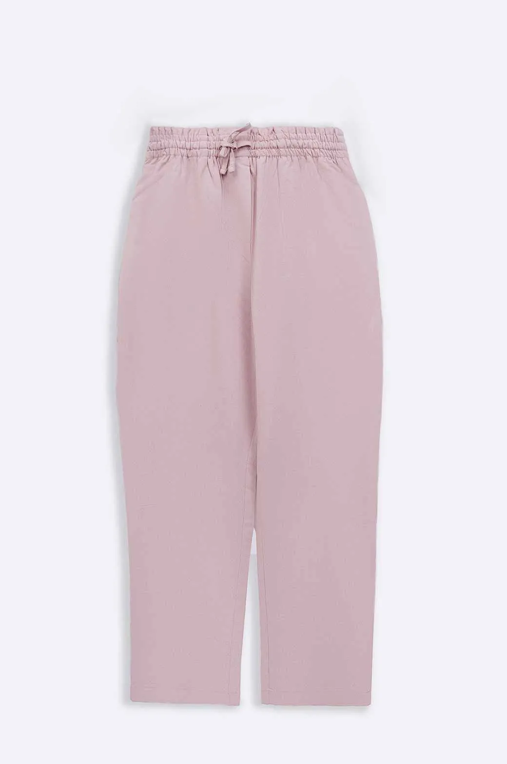 LINEN PAPERBAG PANTS