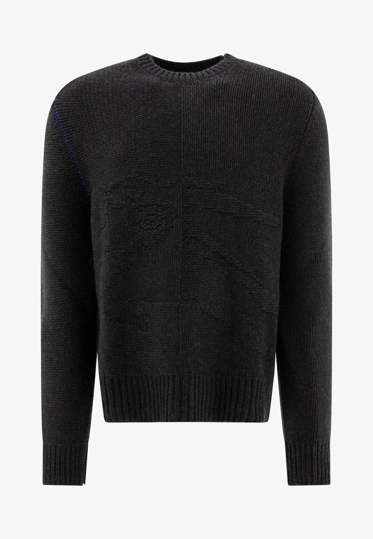 Logo Jacquard Cashmere Sweater