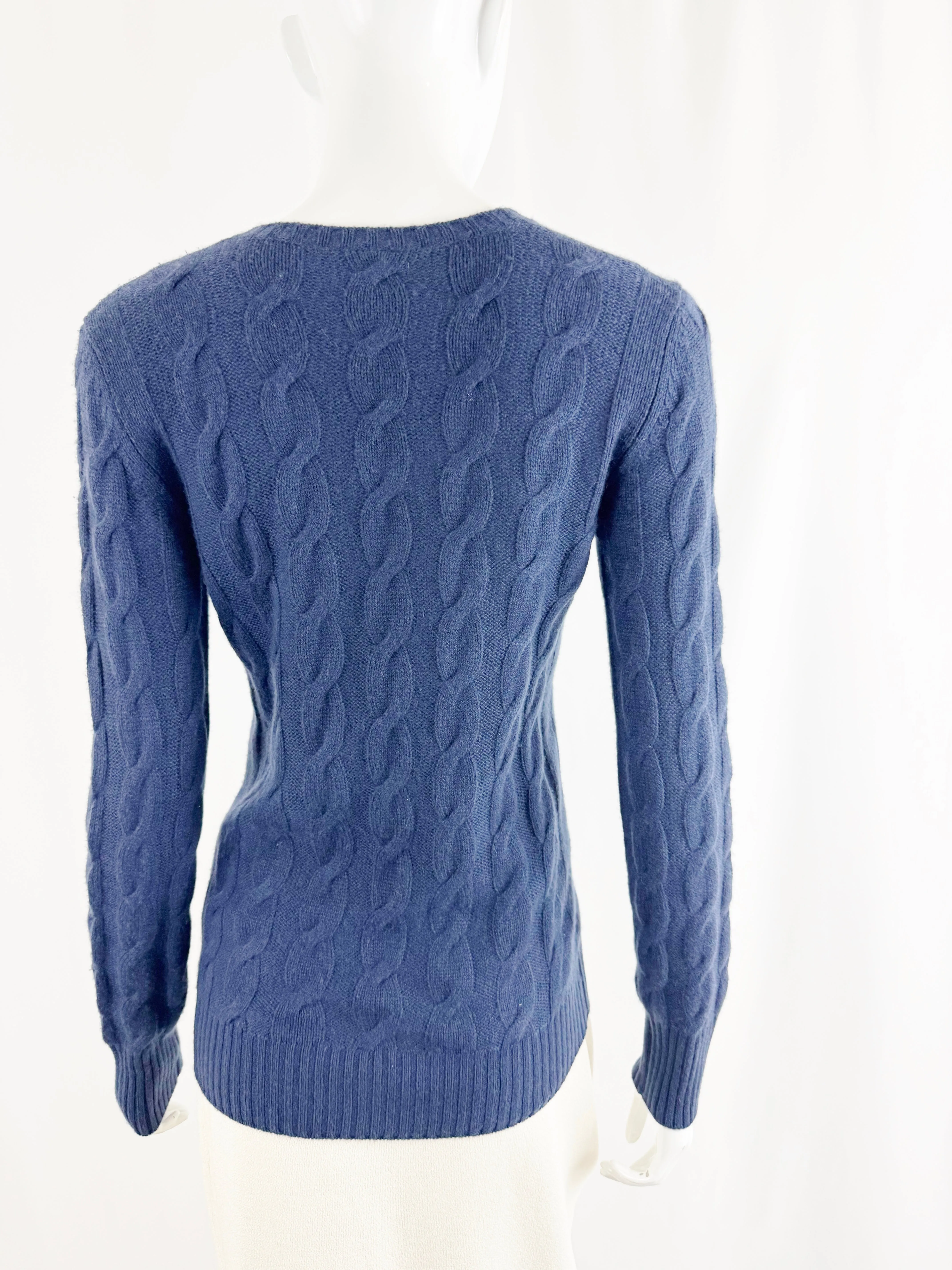 Loro Piana Baby Cashmere V-Neck Size S