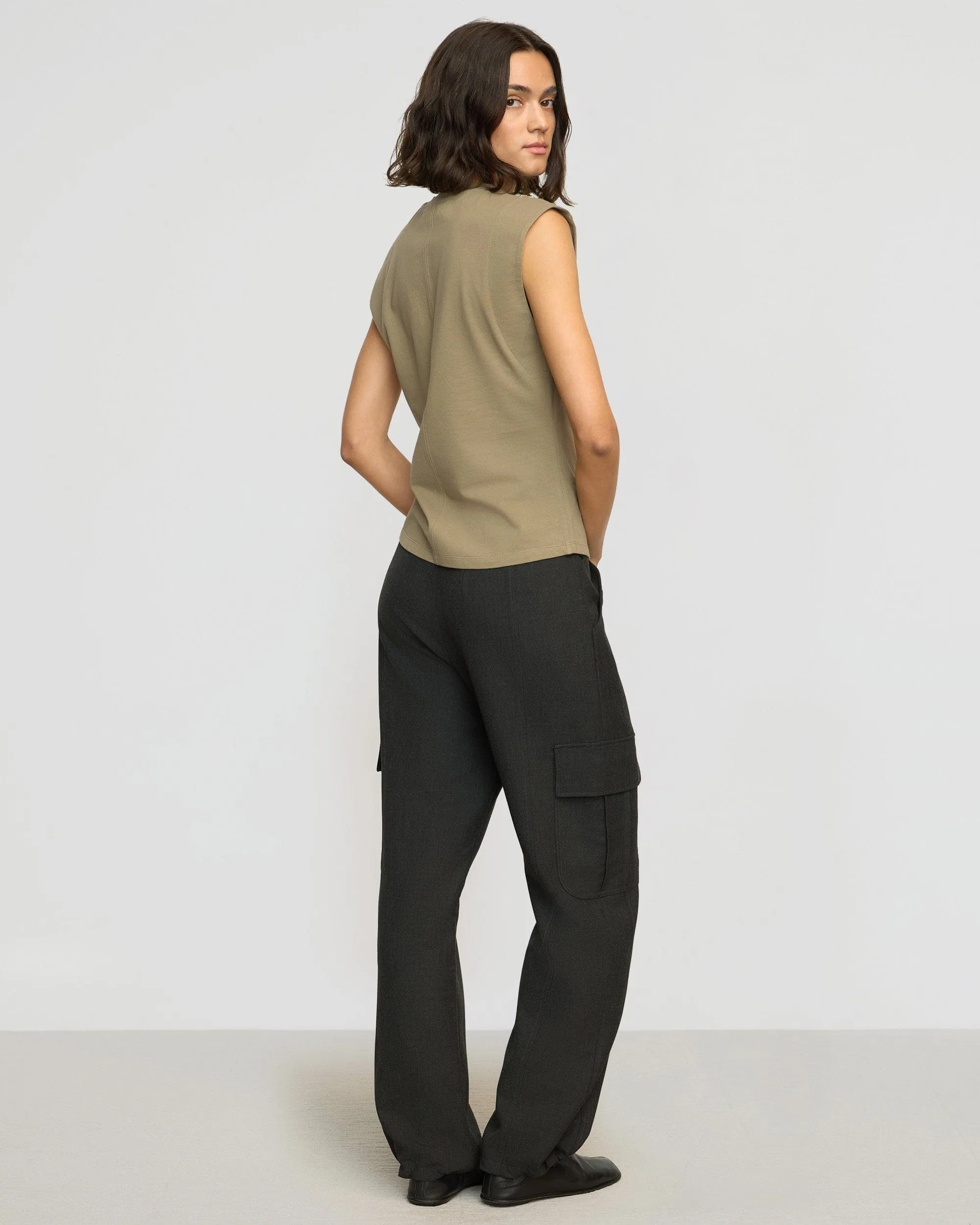 Lynda Tailored Utility Pant