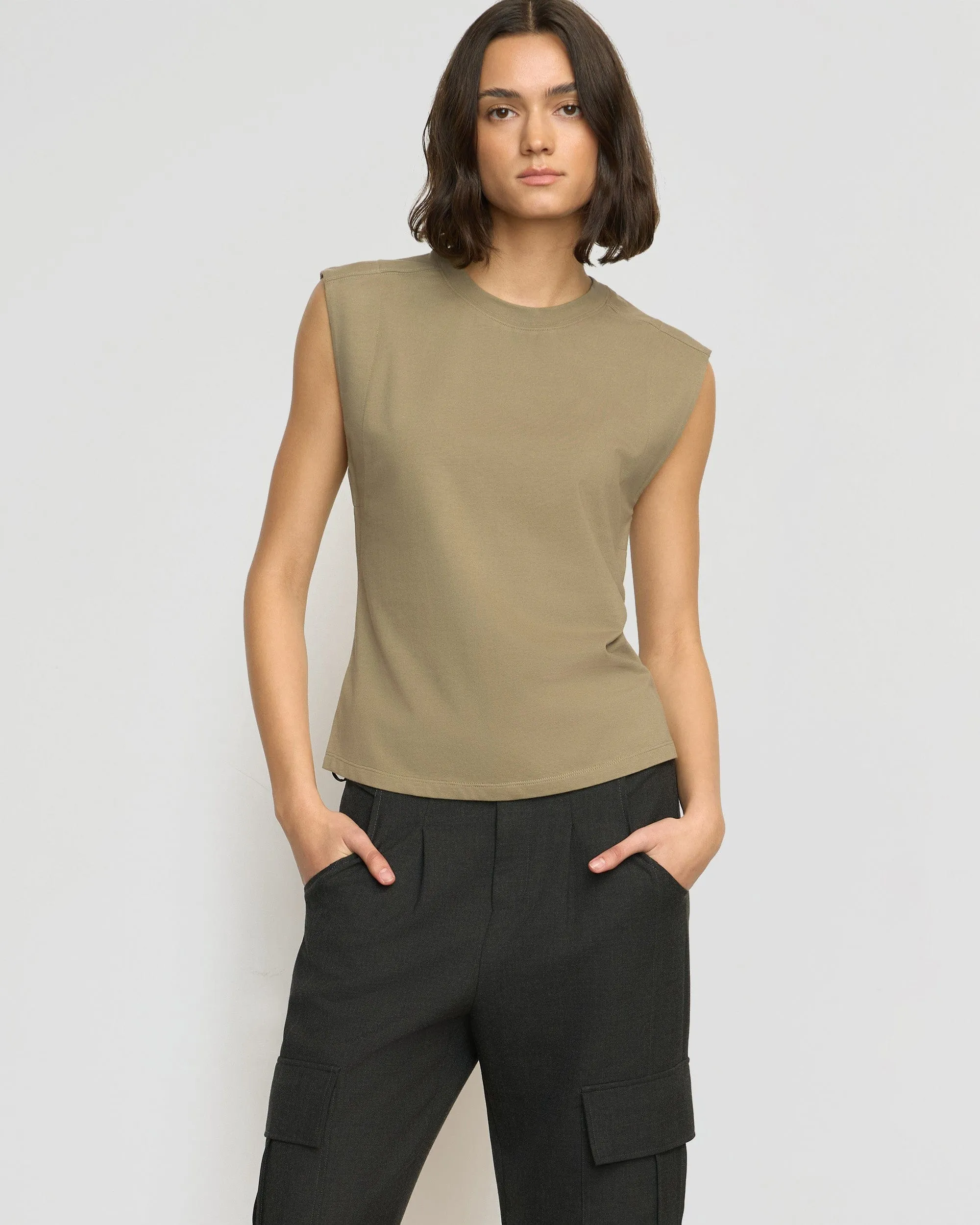 Lynda Tailored Utility Pant