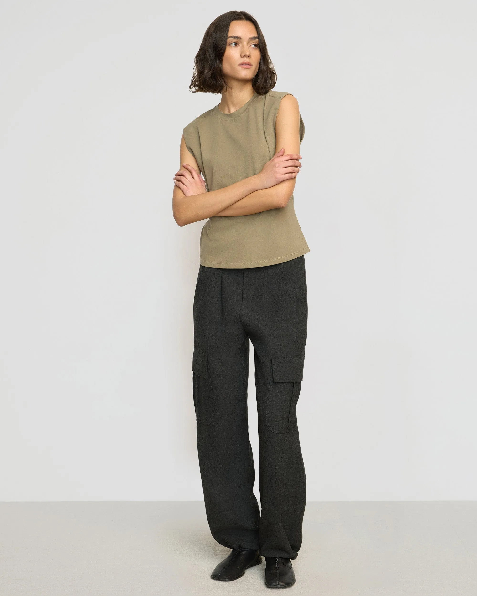 Lynda Tailored Utility Pant