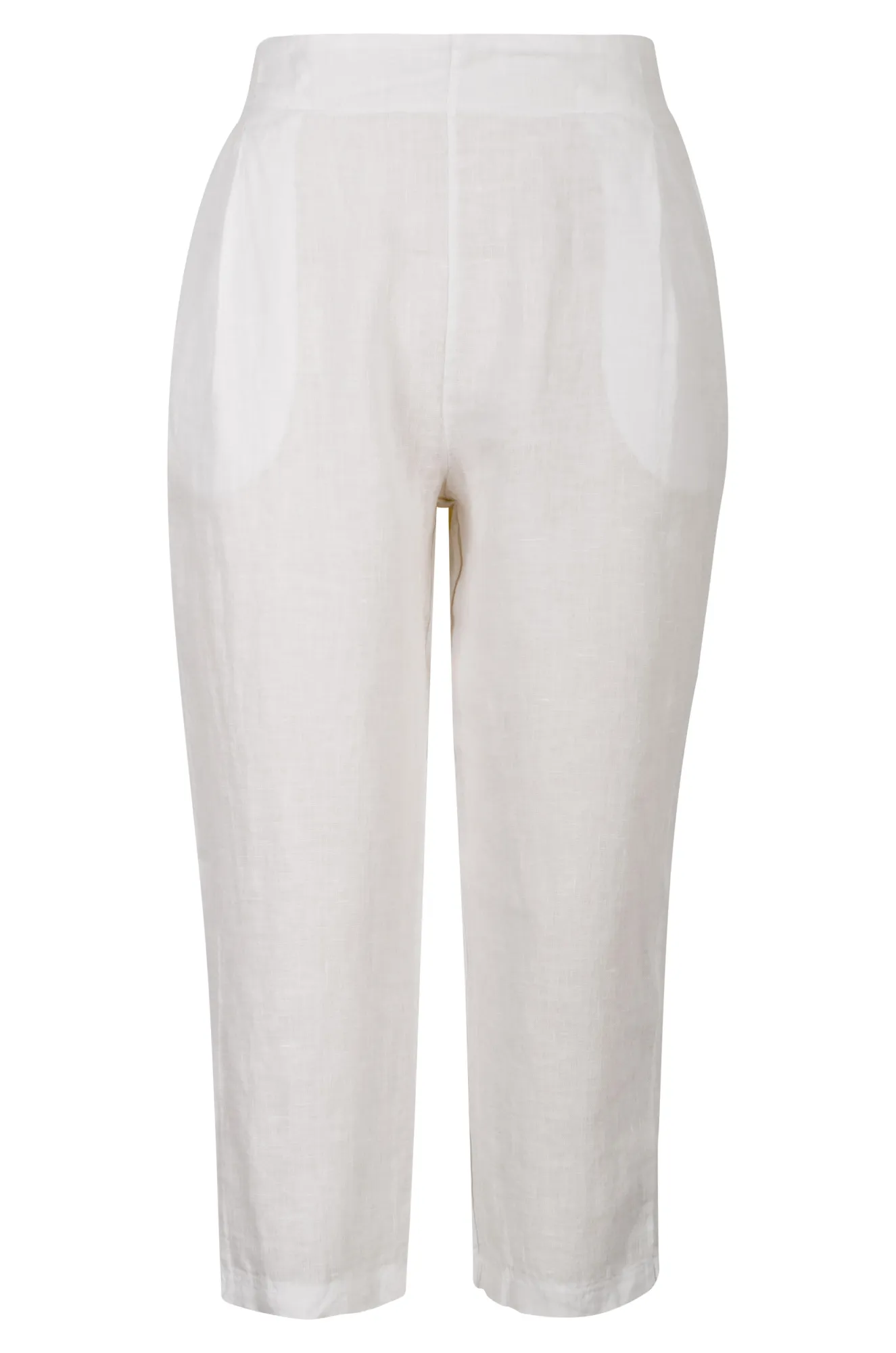 Made in Italy Mid Calf Pants | WHITE | 0206A1