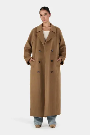 Matthews Wool Coat - Tan