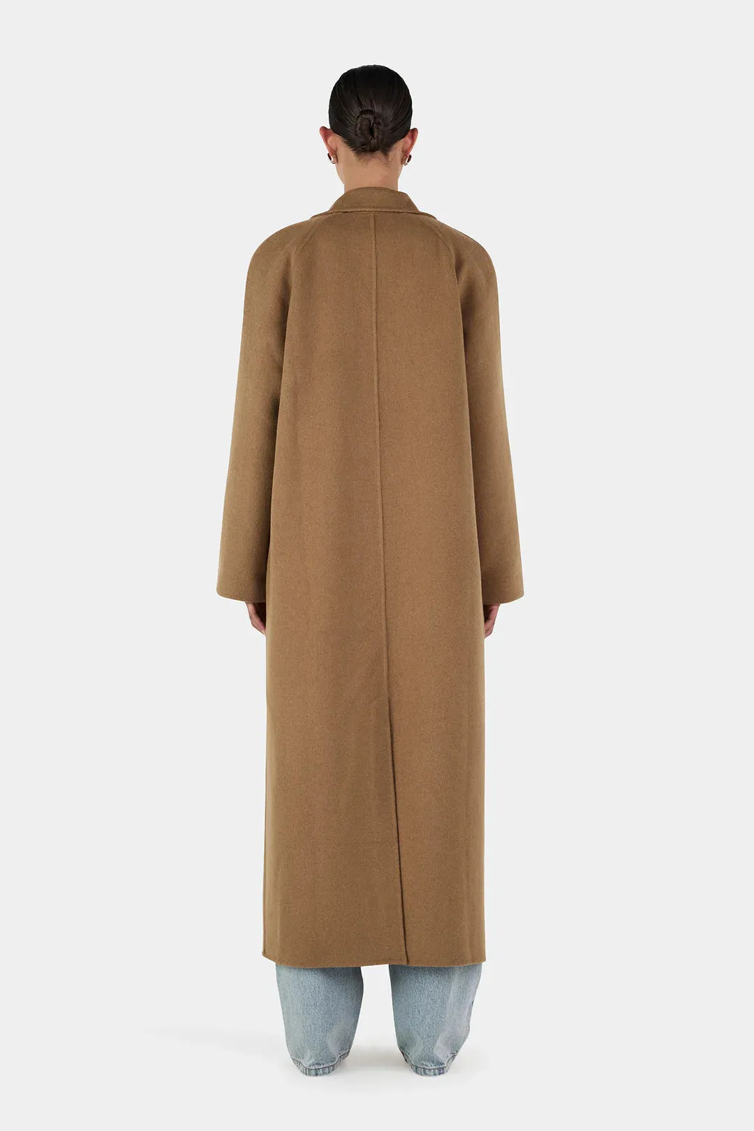 Matthews Wool Coat - Tan