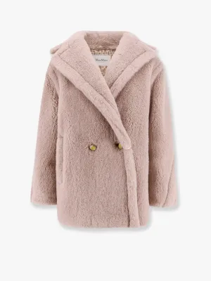 Max Mara Cuba Alpaca Fur And Virgin Wool Coat Max Mara Special Edition