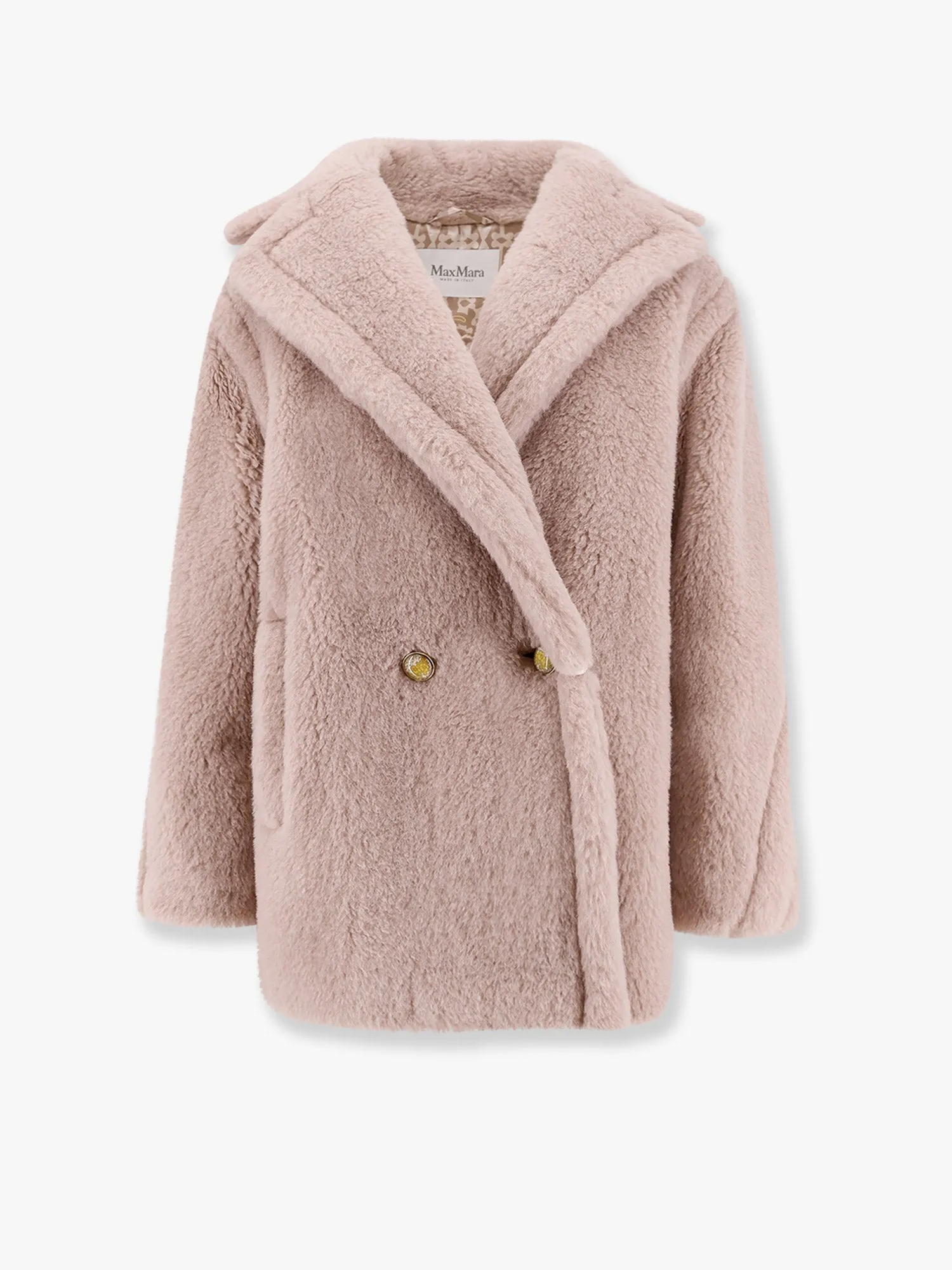 Max Mara Cuba Alpaca Fur And Virgin Wool Coat Max Mara Special Edition