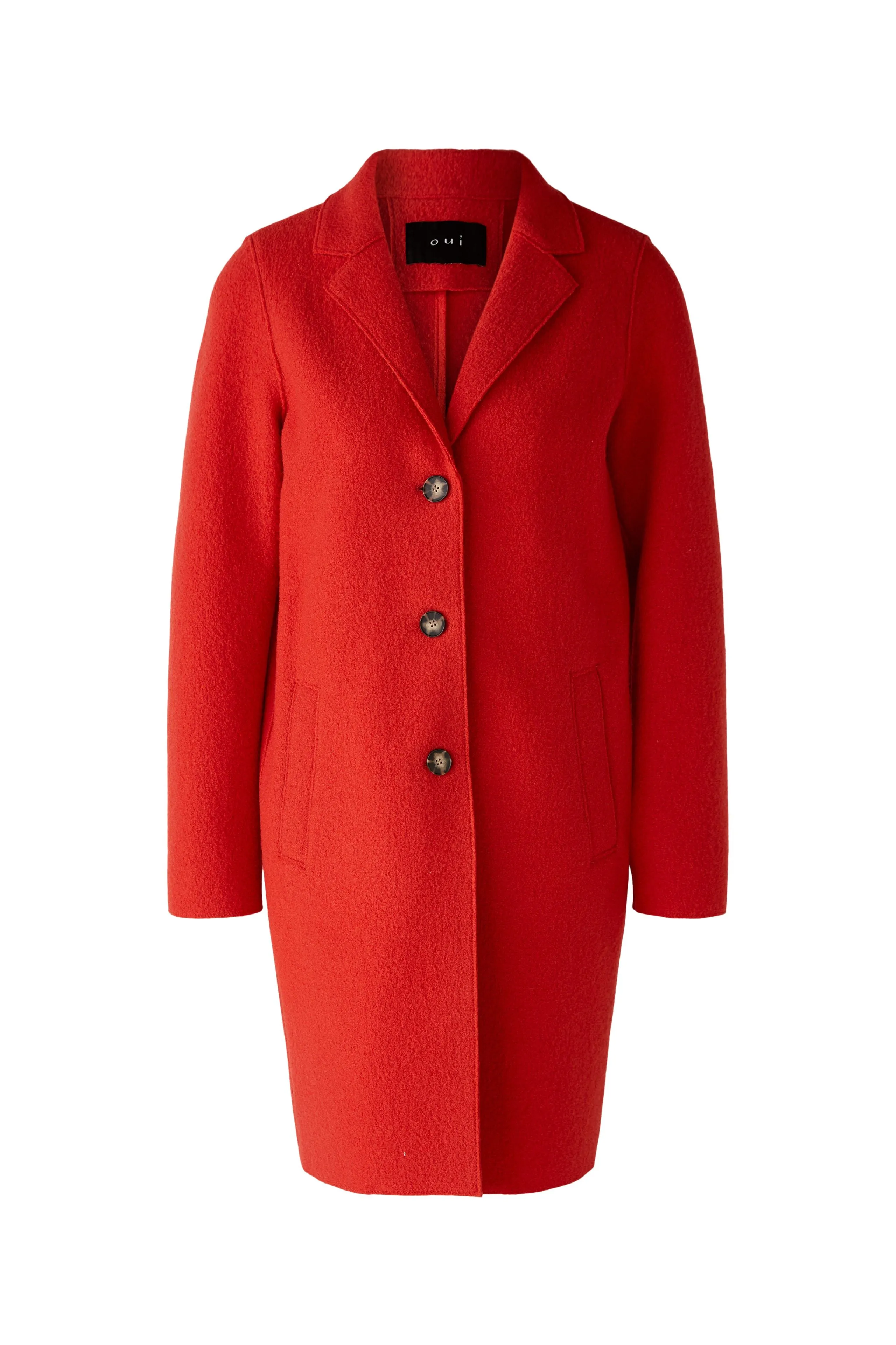 Mayson Coat in Aura Orange