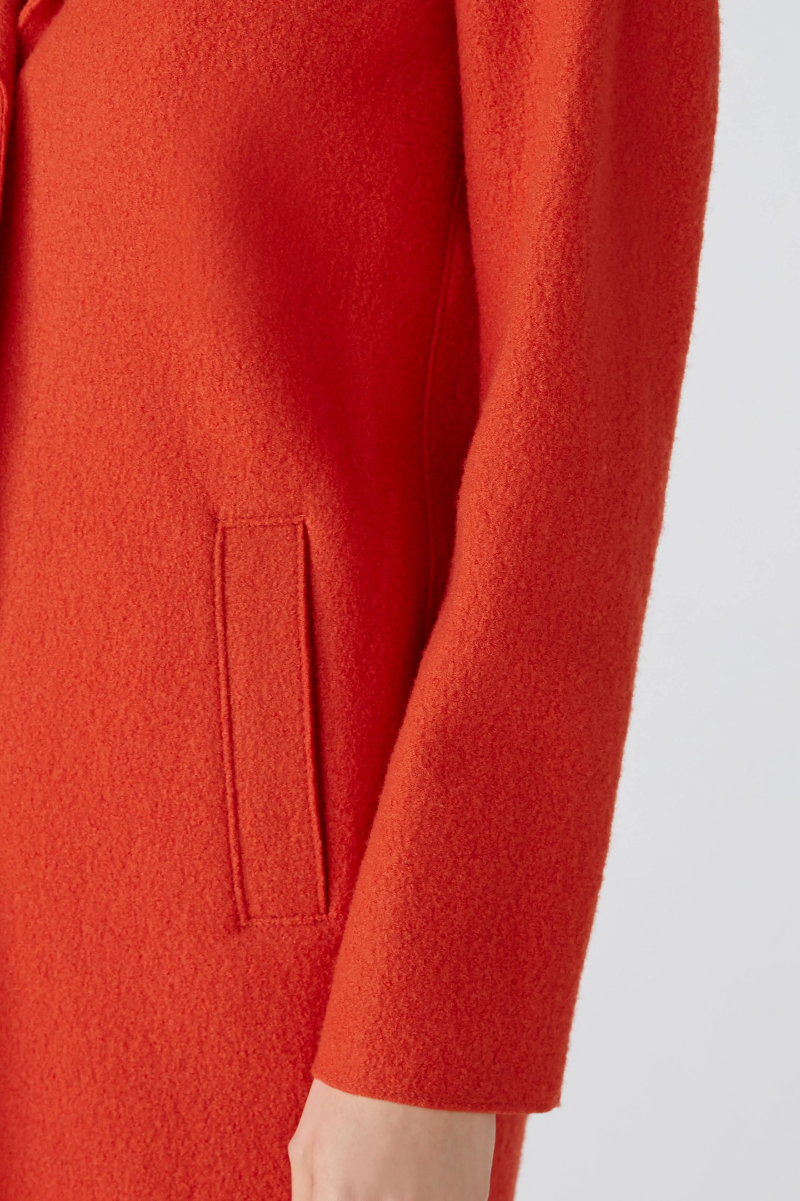 Mayson Coat in Aura Orange