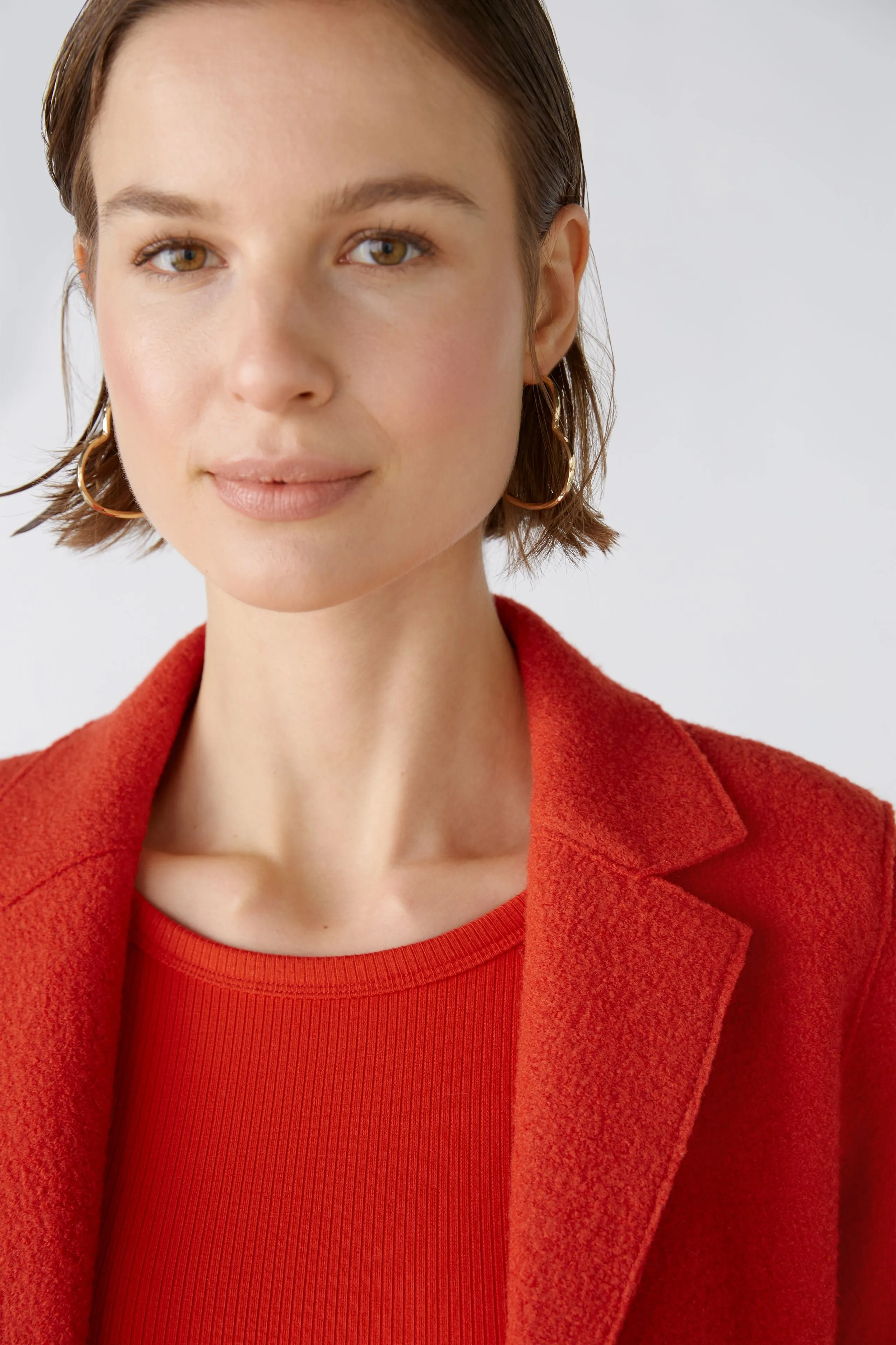 Mayson Coat in Aura Orange