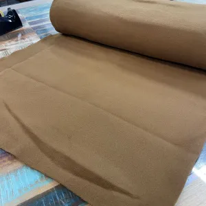 Melton Wool Coating - Ginger