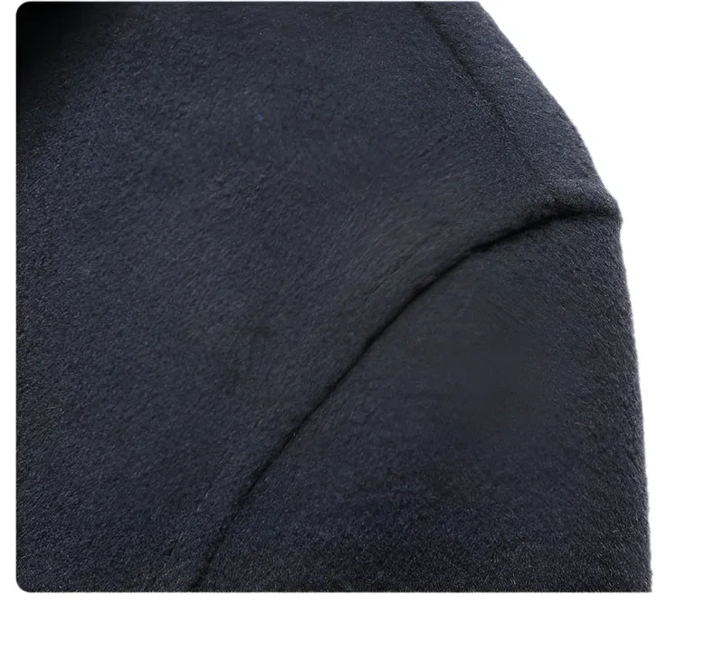 Men's 100% Pure Wool Double-Faced Jacket | Luxury Handcrafted Winter Collection