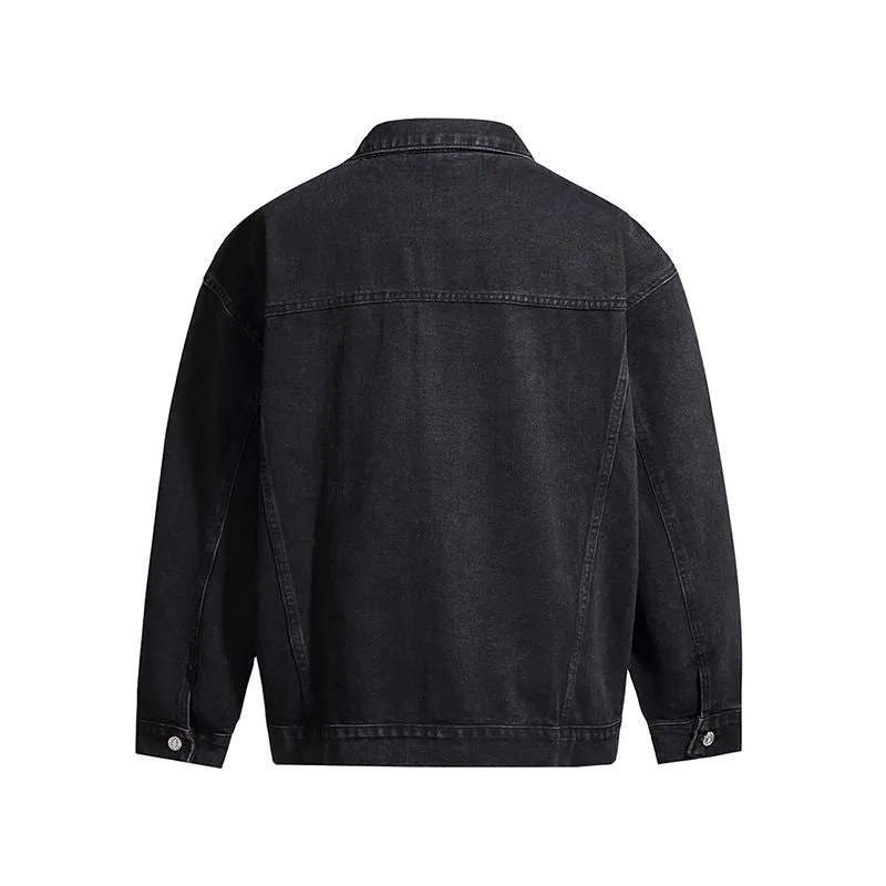 Men's Abrasion-resistant Trucker Jacket for Everyday Style