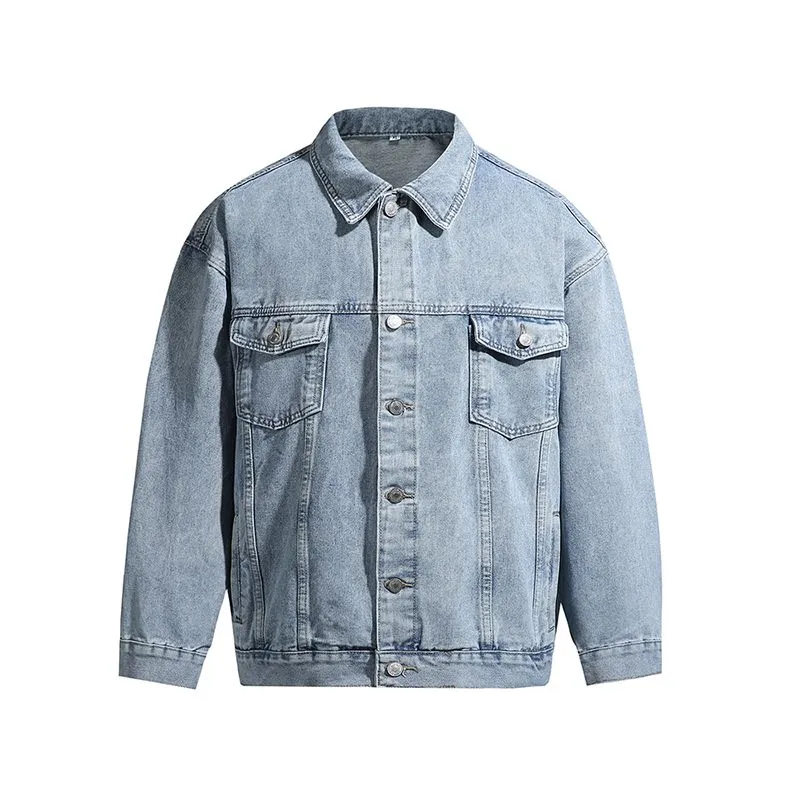 Men's Abrasion-resistant Trucker Jacket for Everyday Style