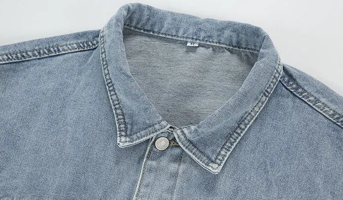 Men's Abrasion-resistant Trucker Jacket for Everyday Style