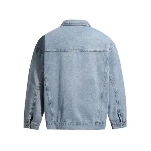 Men's Abrasion-resistant Trucker Jacket for Everyday Style