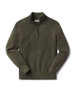 Men's Cotton Classic Half Zip