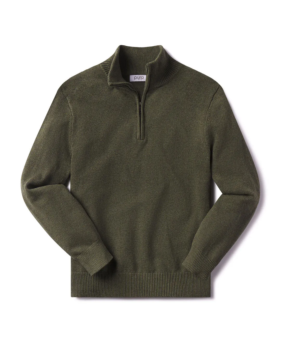 Men's Cotton Classic Half Zip