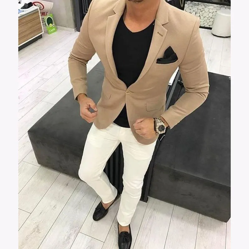 Men's Custom 2 Piece Summer Suit Up To 6XL(Jacket Pants)