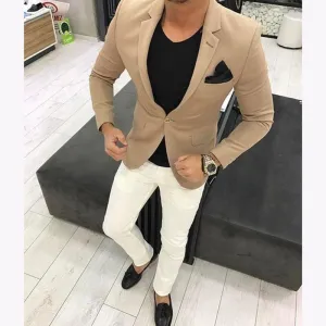 Men's Custom 2 Piece Summer Suit Up To 6XL(Jacket Pants)