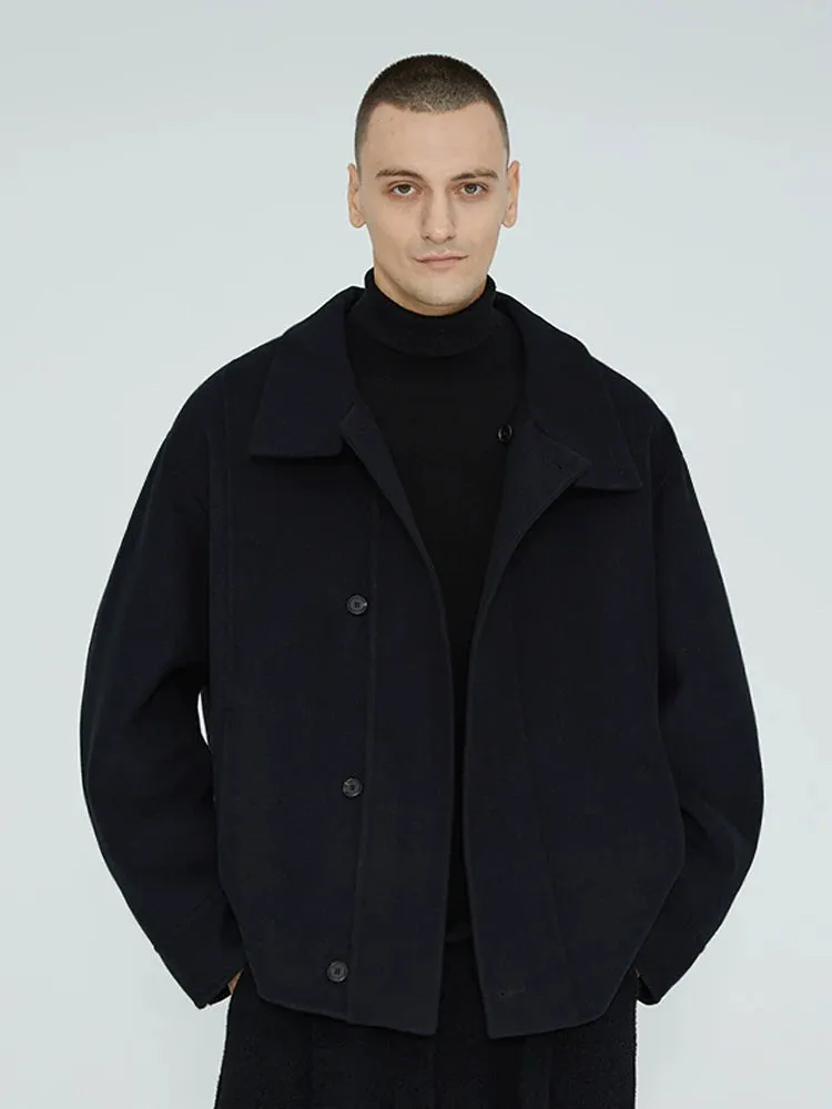Men's Double-Faced Cashmere Coat