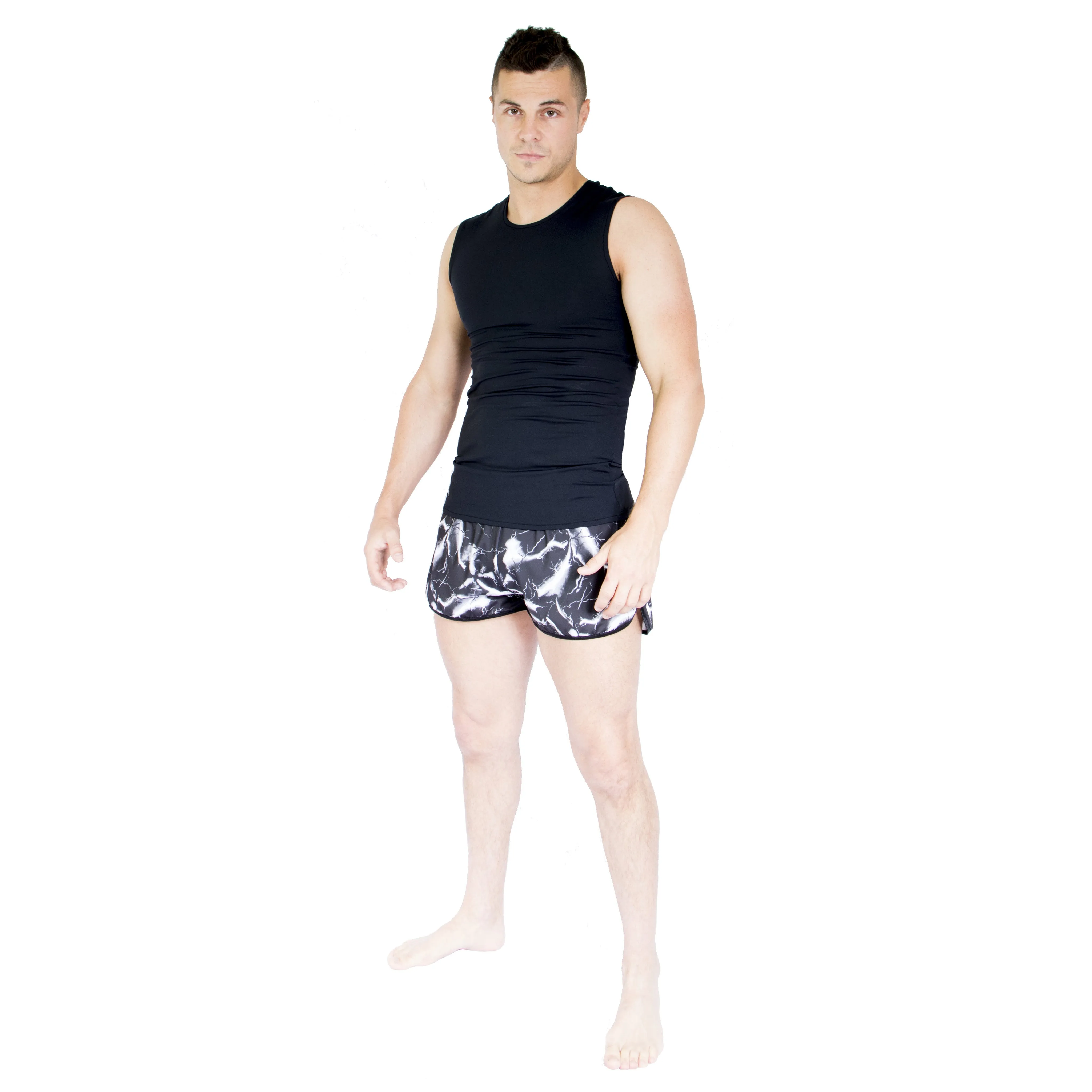 Men's Fitted Vest - Black