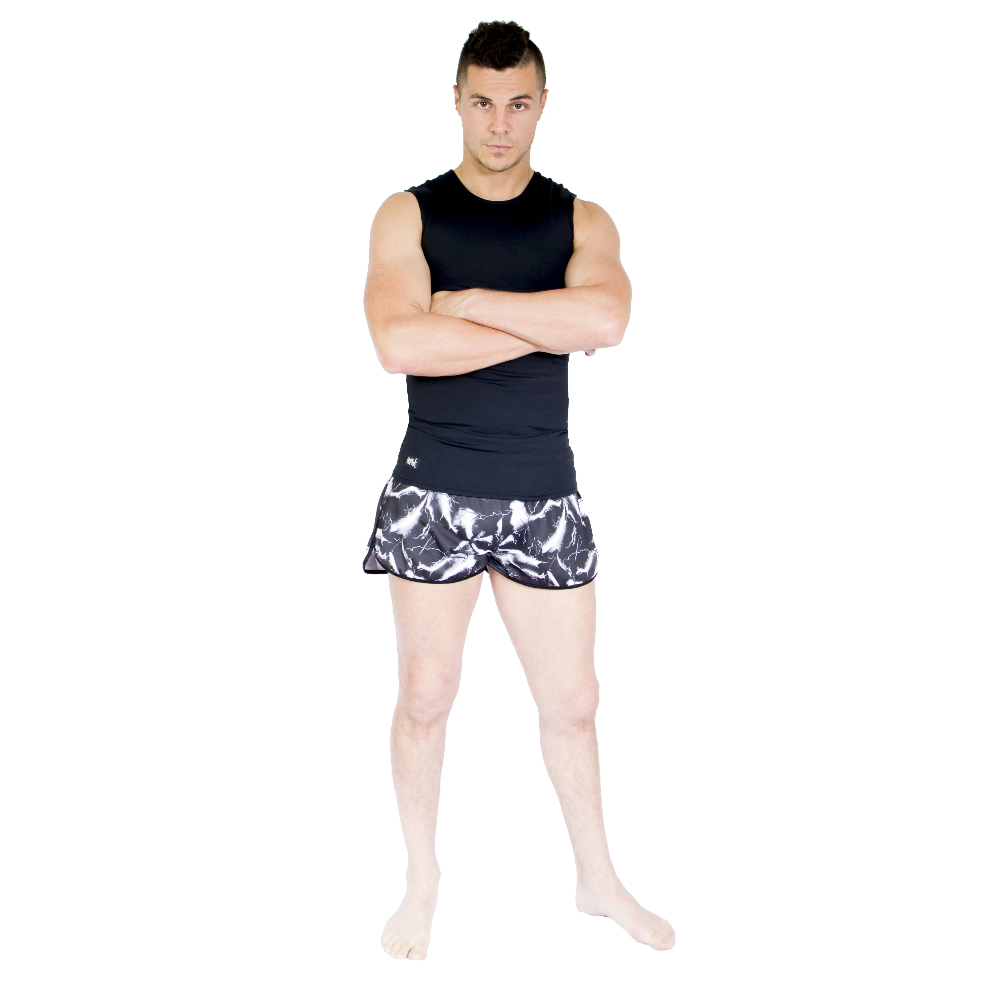 Men's Fitted Vest - Black