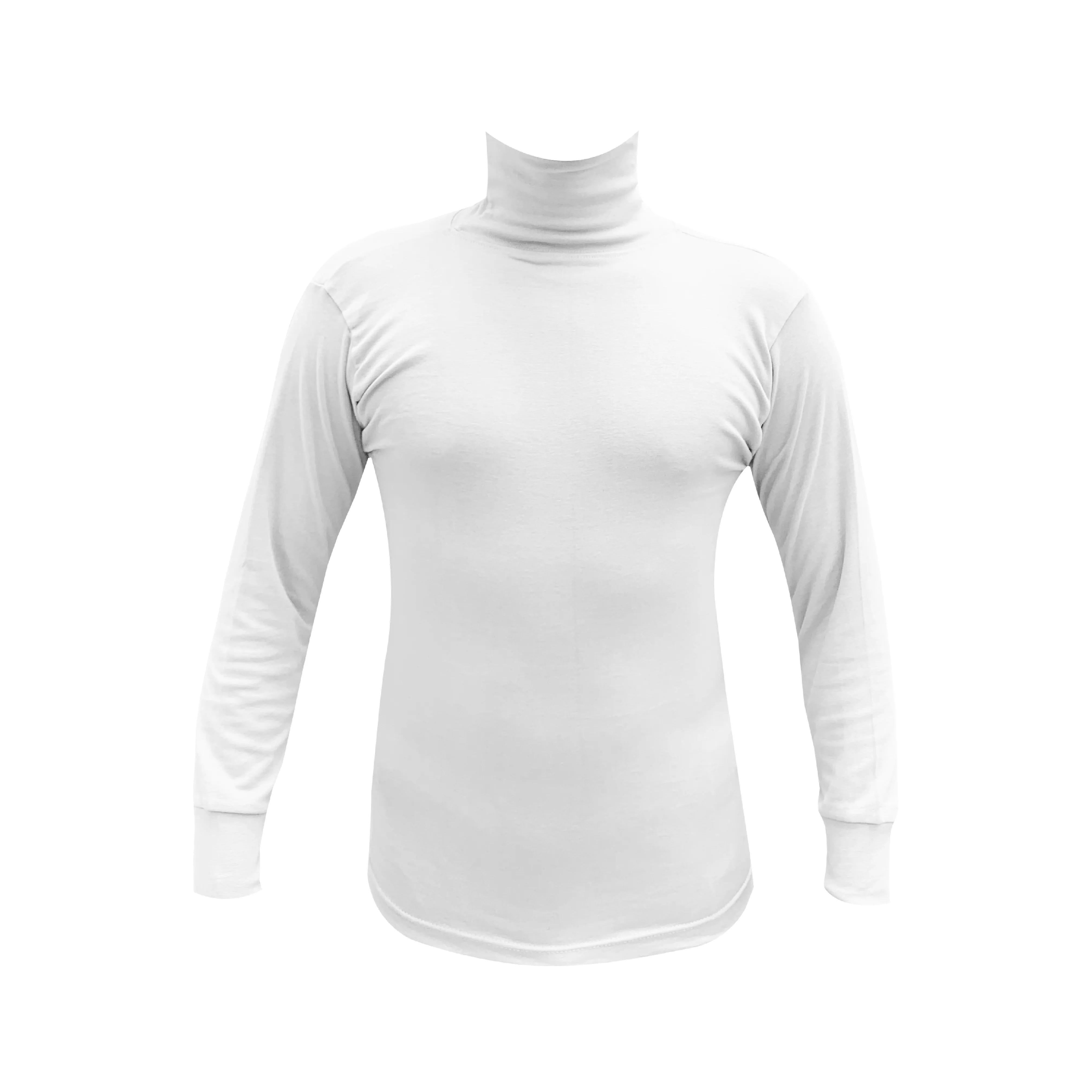 Men's white turtleneck C77