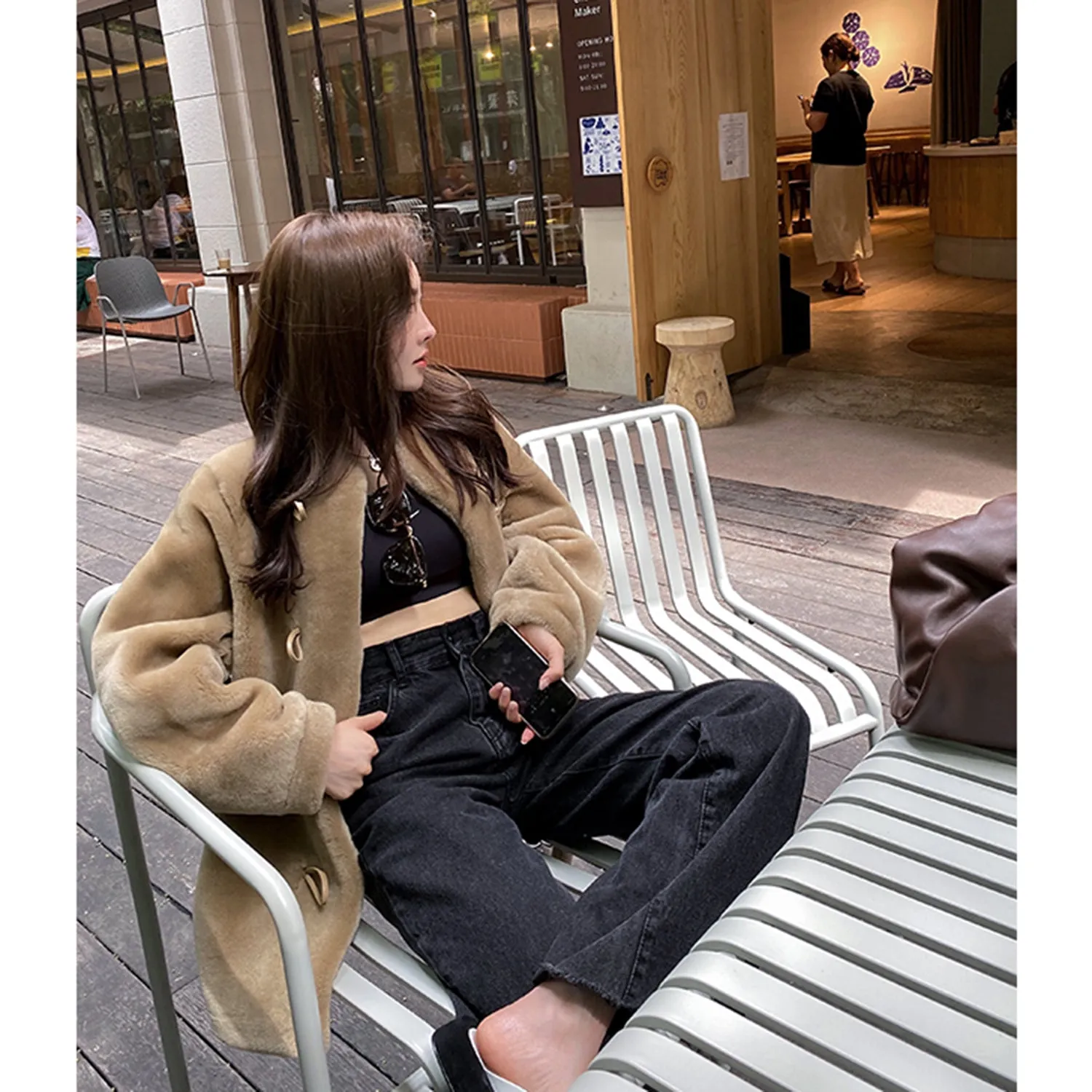 Merino Fur Coat
