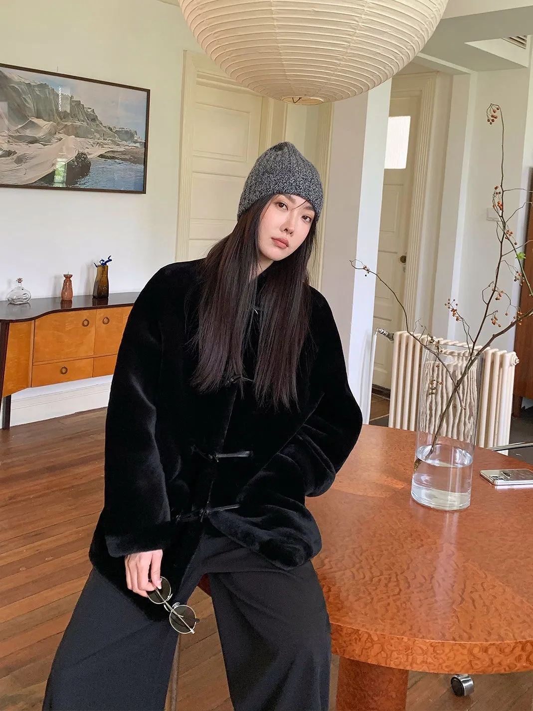 Merino Fur Coat