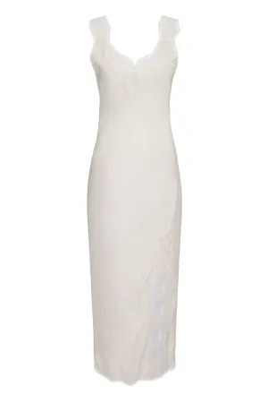 Miley Long Coco Bias Dress Dove