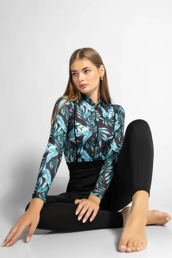 MINERVA SECRETS 4PACK FULL BODY BURKINI ONE PIECE SWIMSUIT WITH BEACH SKIRT AND PANTS AND SWIM CAP