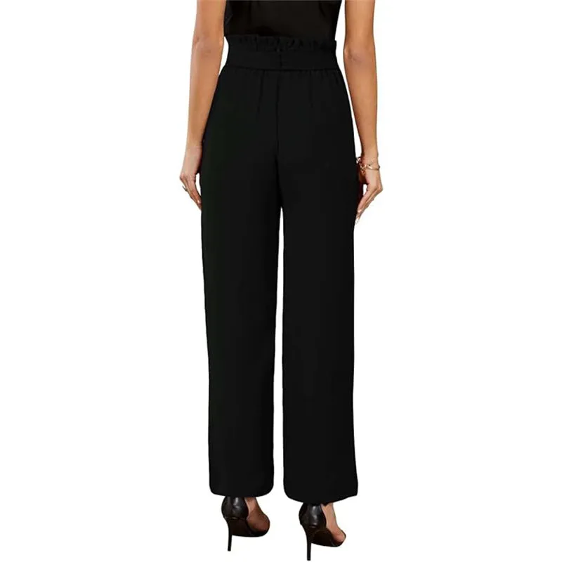 MINGALONDON Womens High Waisted Pants