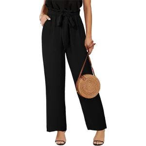 MINGALONDON Womens High Waisted Pants