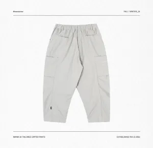 MINIA 24FW 3D TAILORED ZIPPER PANTS