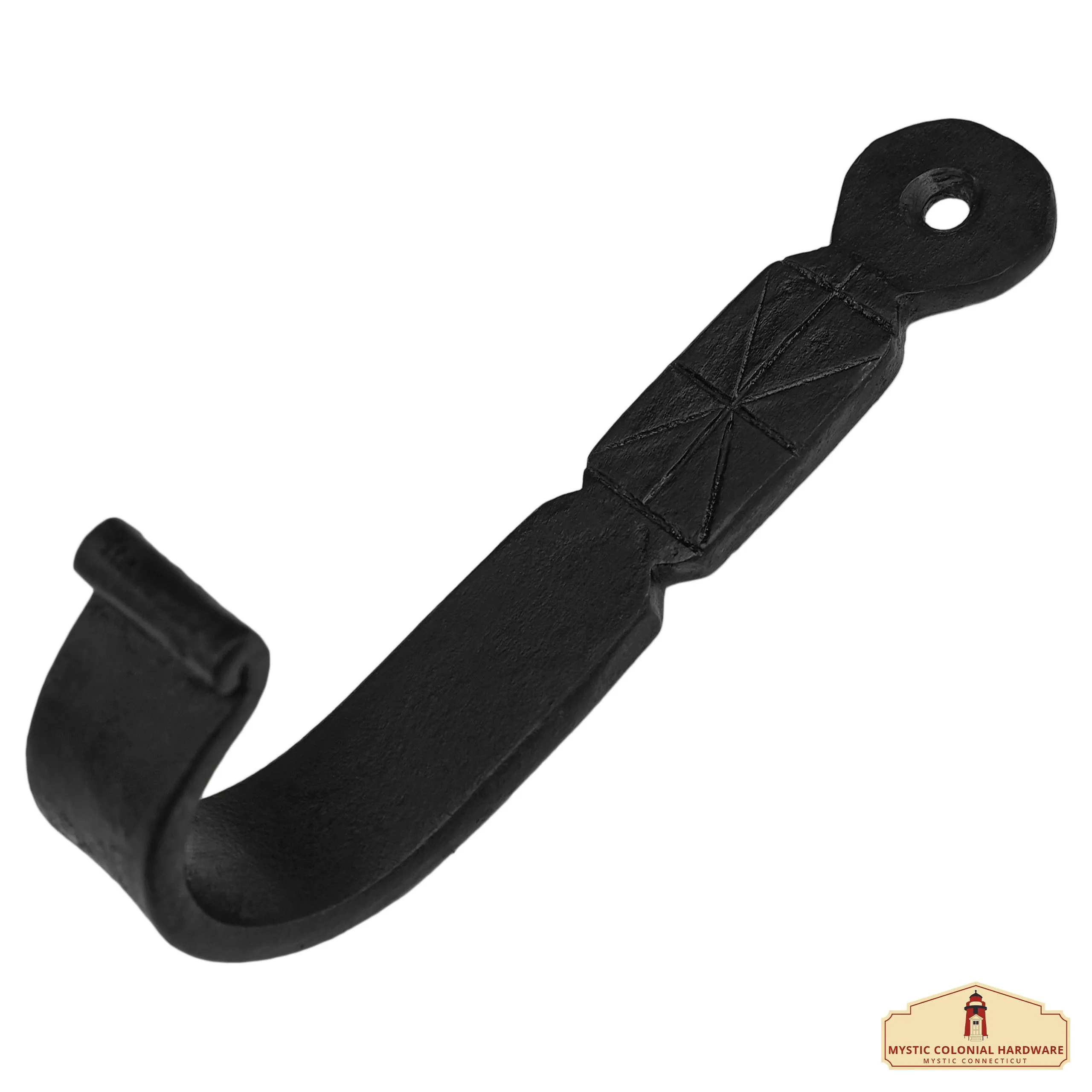 Minimalist Cast Iron Wall Hook – Set of 2