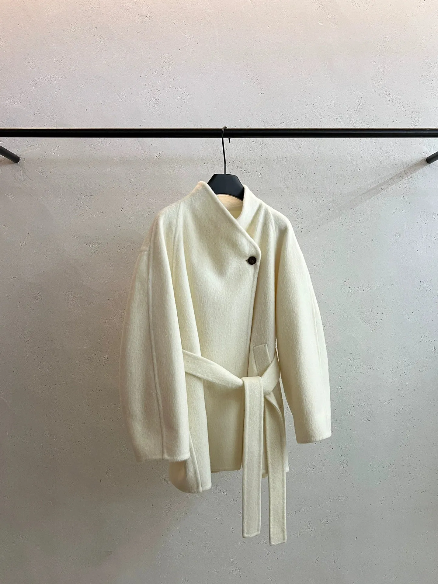 Minimalist Wool Coat