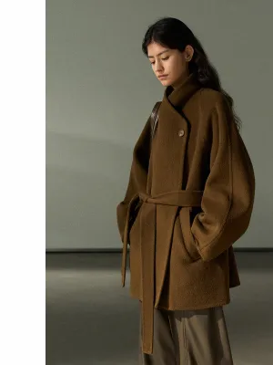 Minimalist Wool Coat