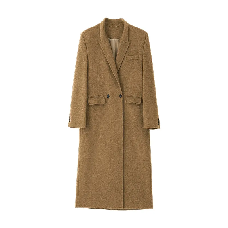 Minimalist Wool Overcoat