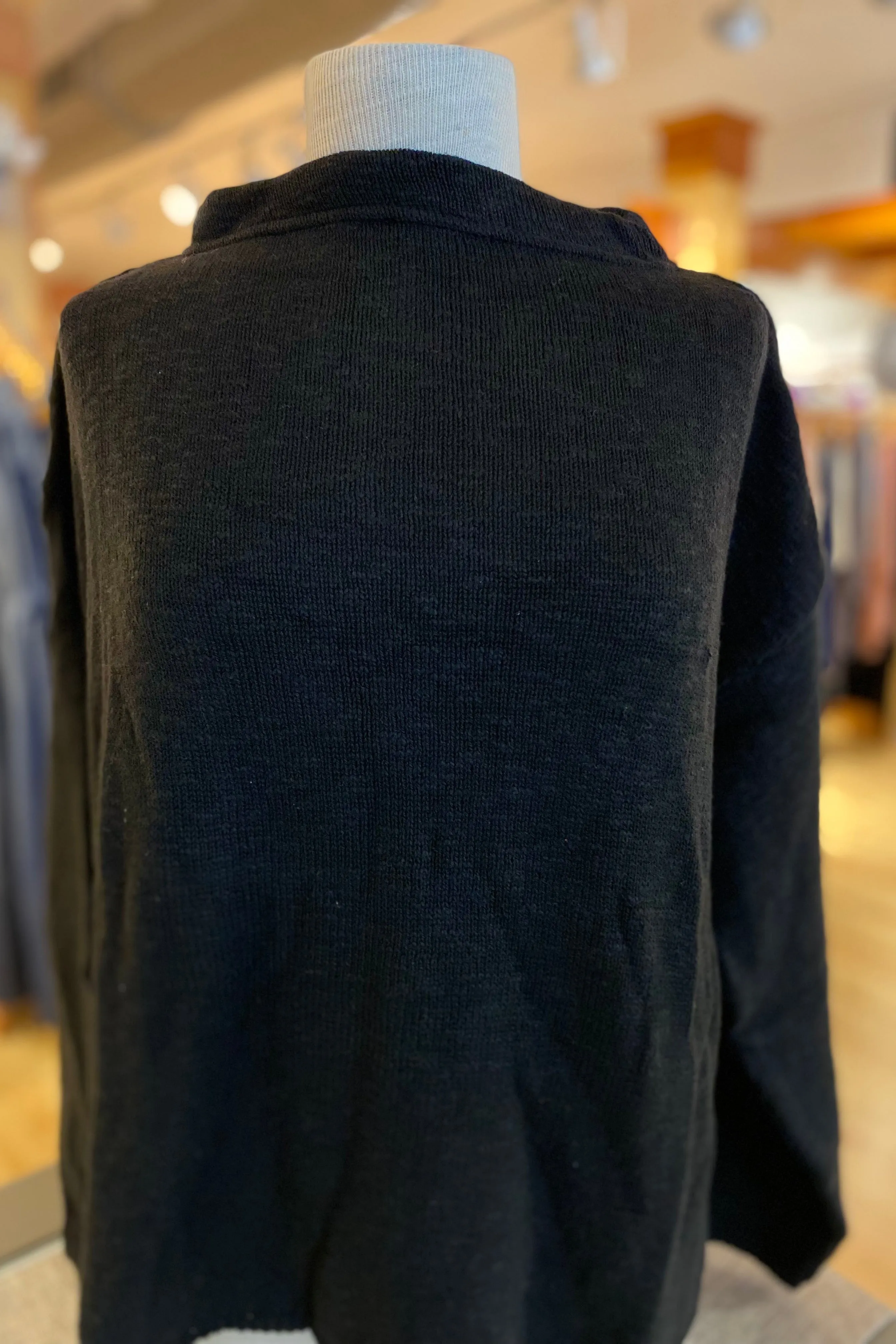 Mock Neck Pullover